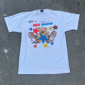 Vintage 93’ March Of Dimes Walk America Shirt